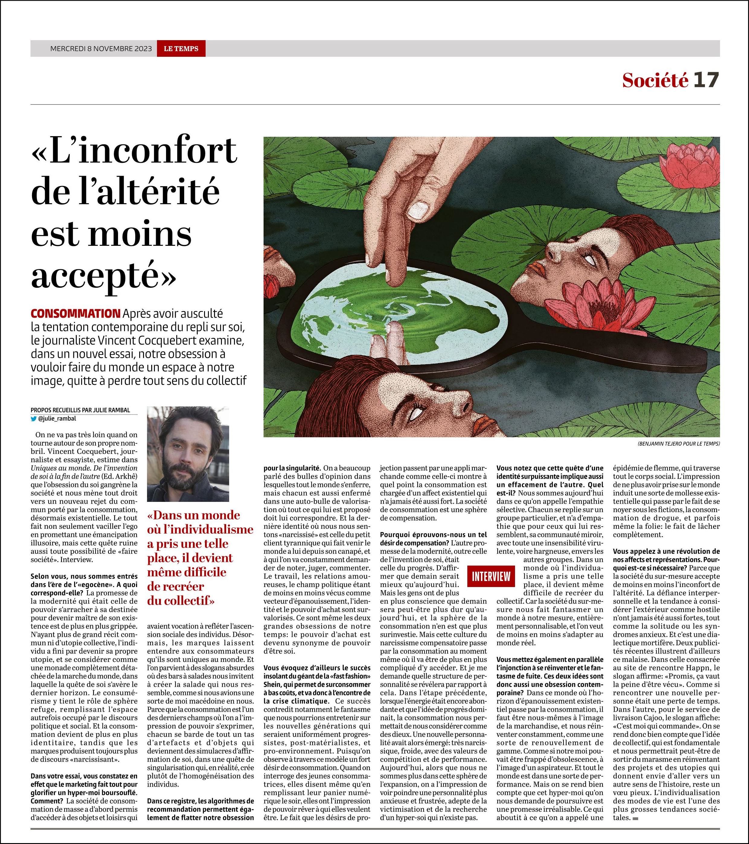 uniques-au-monde-vincent-cocquebert-le-temps