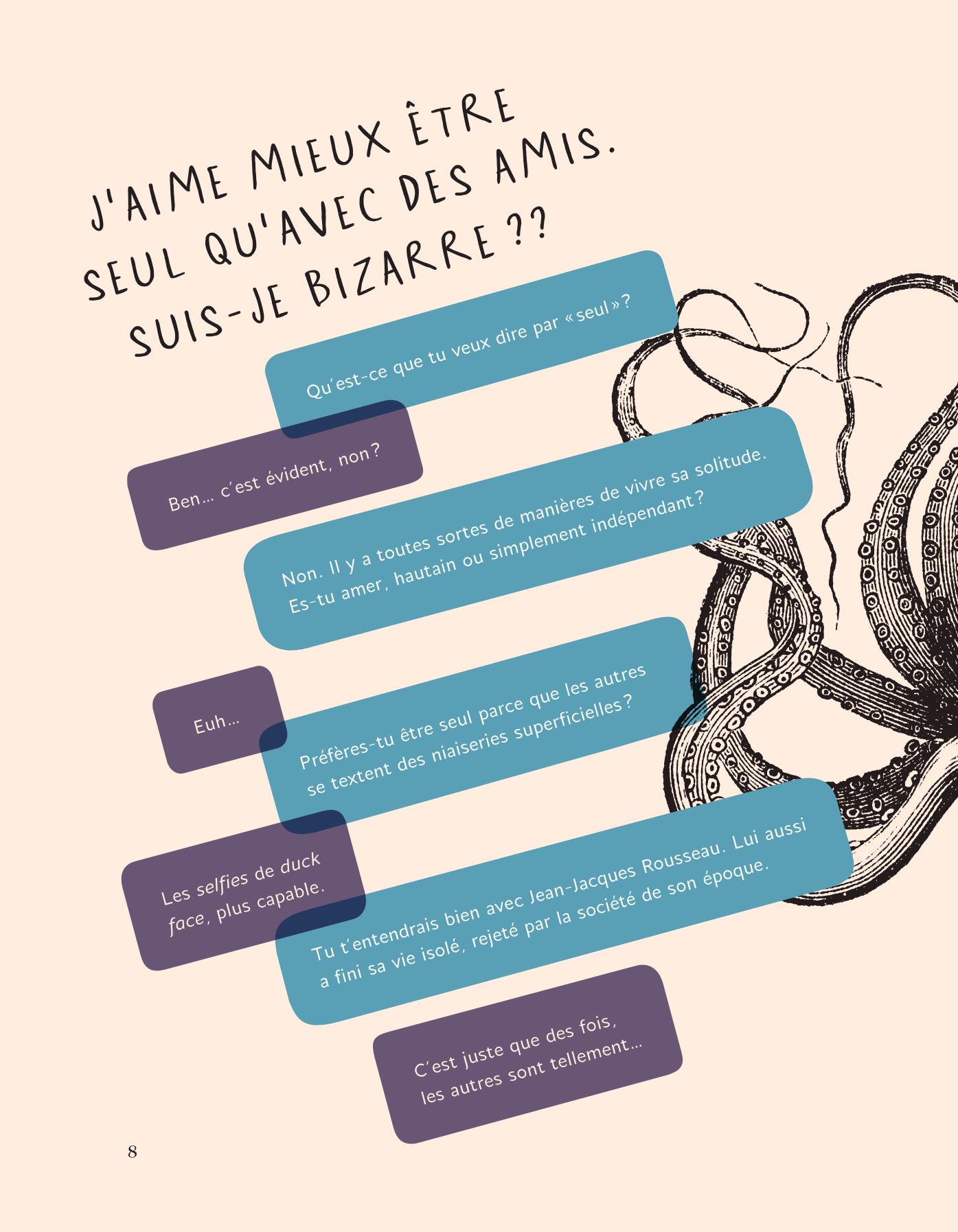 Extrait du recueil Réfléchir pour mourir moins cave, de Louis Dugal, publié aux Éditions de la Bagnole.