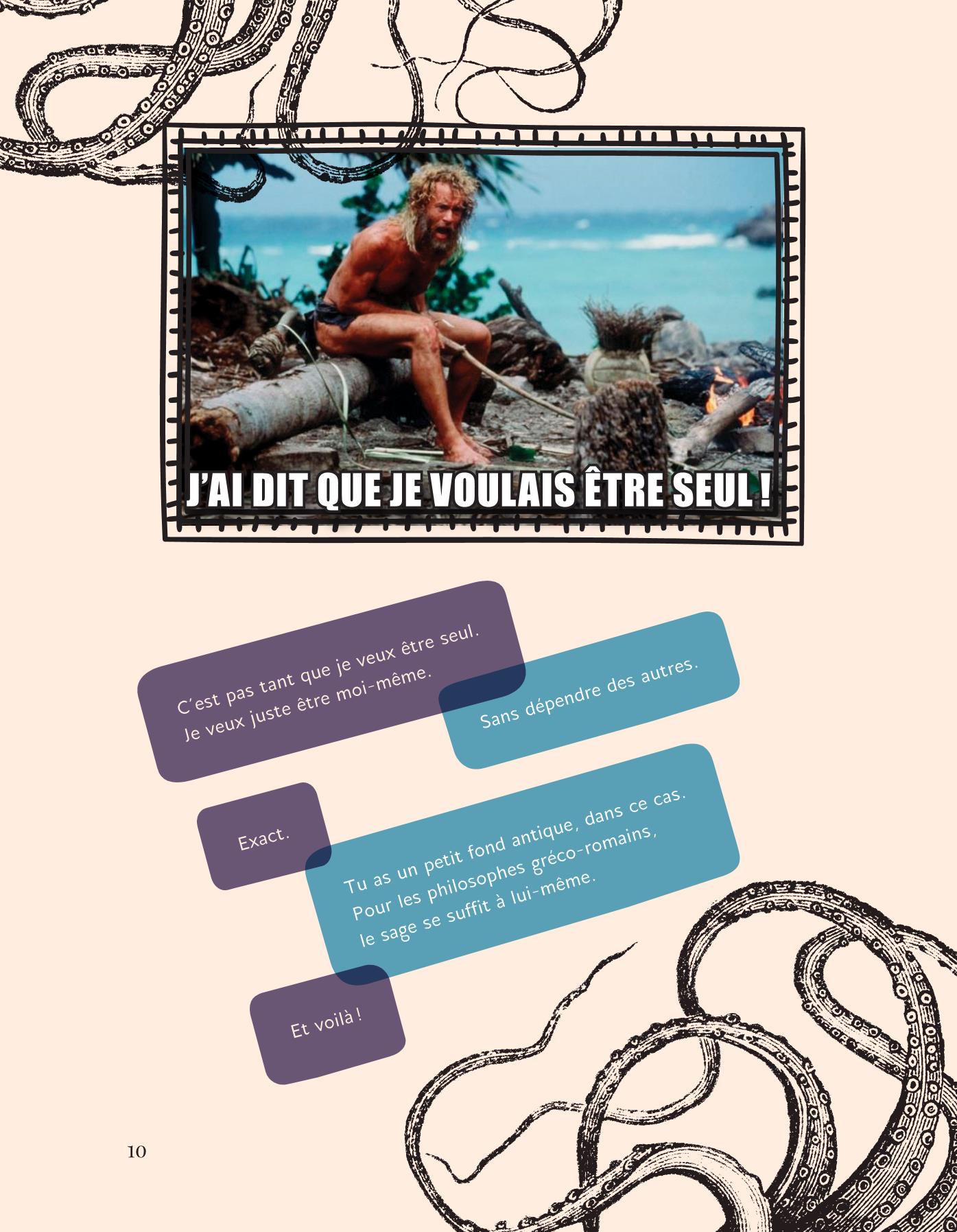 Extrait du recueil Réfléchir pour mourir moins cave, de Louis Dugal, publié aux Éditions de la Bagnole.